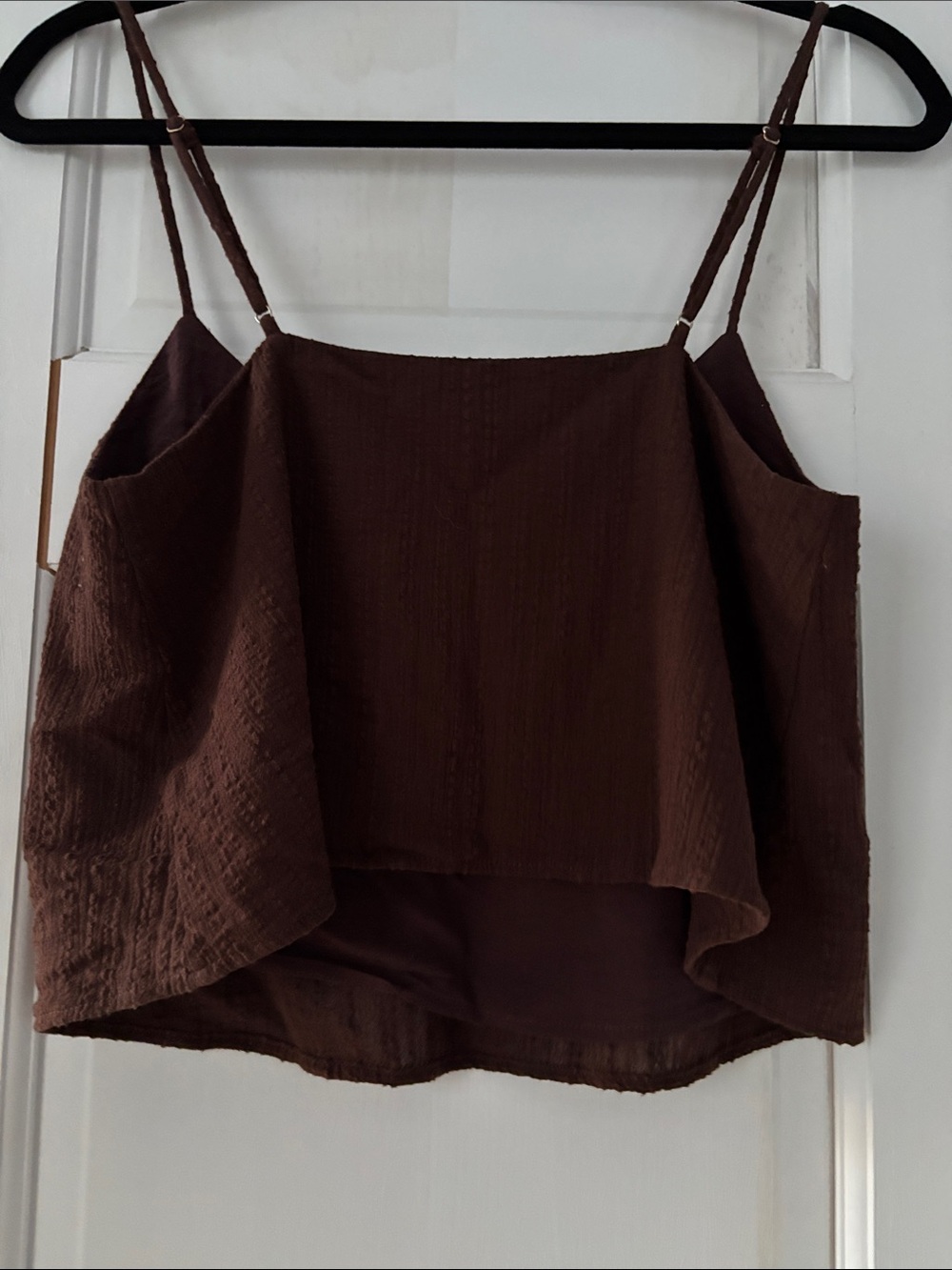 Z Supply Brown Salerno wrap skirt & cropped tank - Picture 10 of 11